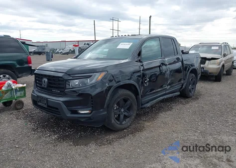 2021 Honda Ridgeline Black Edition из США, поврежденный, VIN 5FPYK3F89MB016093